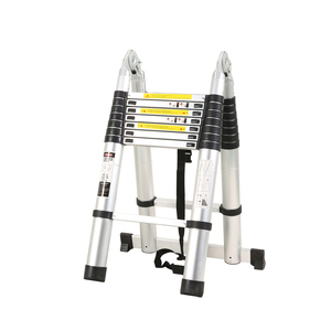 2.5m ElevatePro® Click'n'Climb Telescopic A-Frame Step Ladder